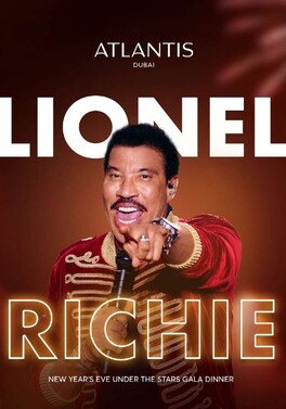 Ring in the New Year watching Lionel Richie at Atlantis, The Palm Dubai!