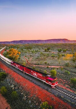 Rail travel through Australia!