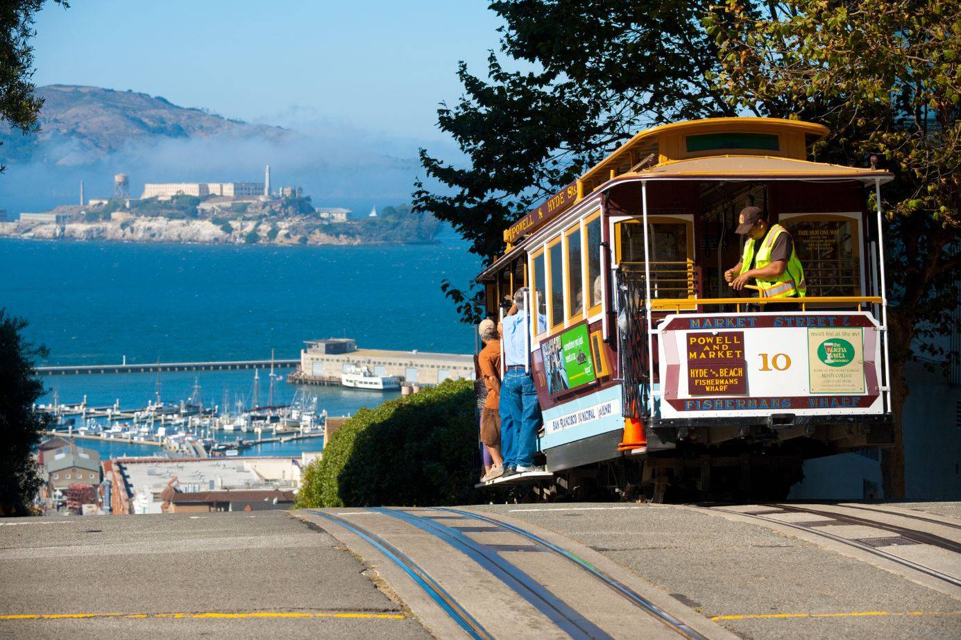 San Francisco Cable Car Alcatraz Island